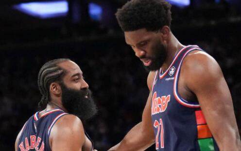 开云体育app-哈登高效三双恩比德罚麻了 76人继续交易后蜜月期